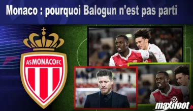 Monaco : pourquoi Balogun n'est pas parti - Maxifoot