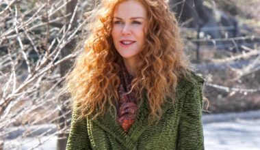 Pour son premier Noël en solo, Nicole Kidman renoue avec son Australie natale et ses cheveux bouclés