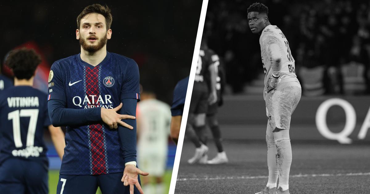 le «magicien géorgien» fait mouche, Samba et Jacquet à la faute, Barcola encore raté... Coups de cœur et coups de griffe