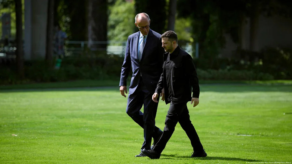 L'Allemagne fait régulièrement face à des campagnes de désinformation en raison de son soutien à l’Ukraine<span class="copyright">Ukrainian Presidential Press Service/ZUMA/picture alliance</span>