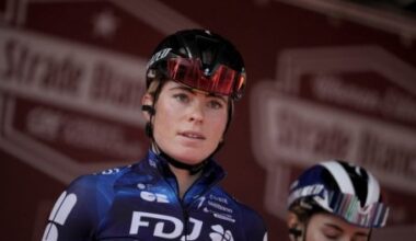 En sang après une chute, Vollering remercie ironiquement les automobilistes : Sports