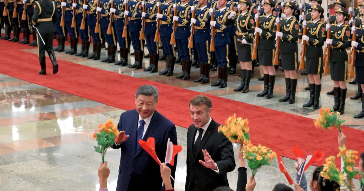 Emmanuel Macron appelle «de toute urgence» à un rééquilibrage entre l’Europe et la Chine