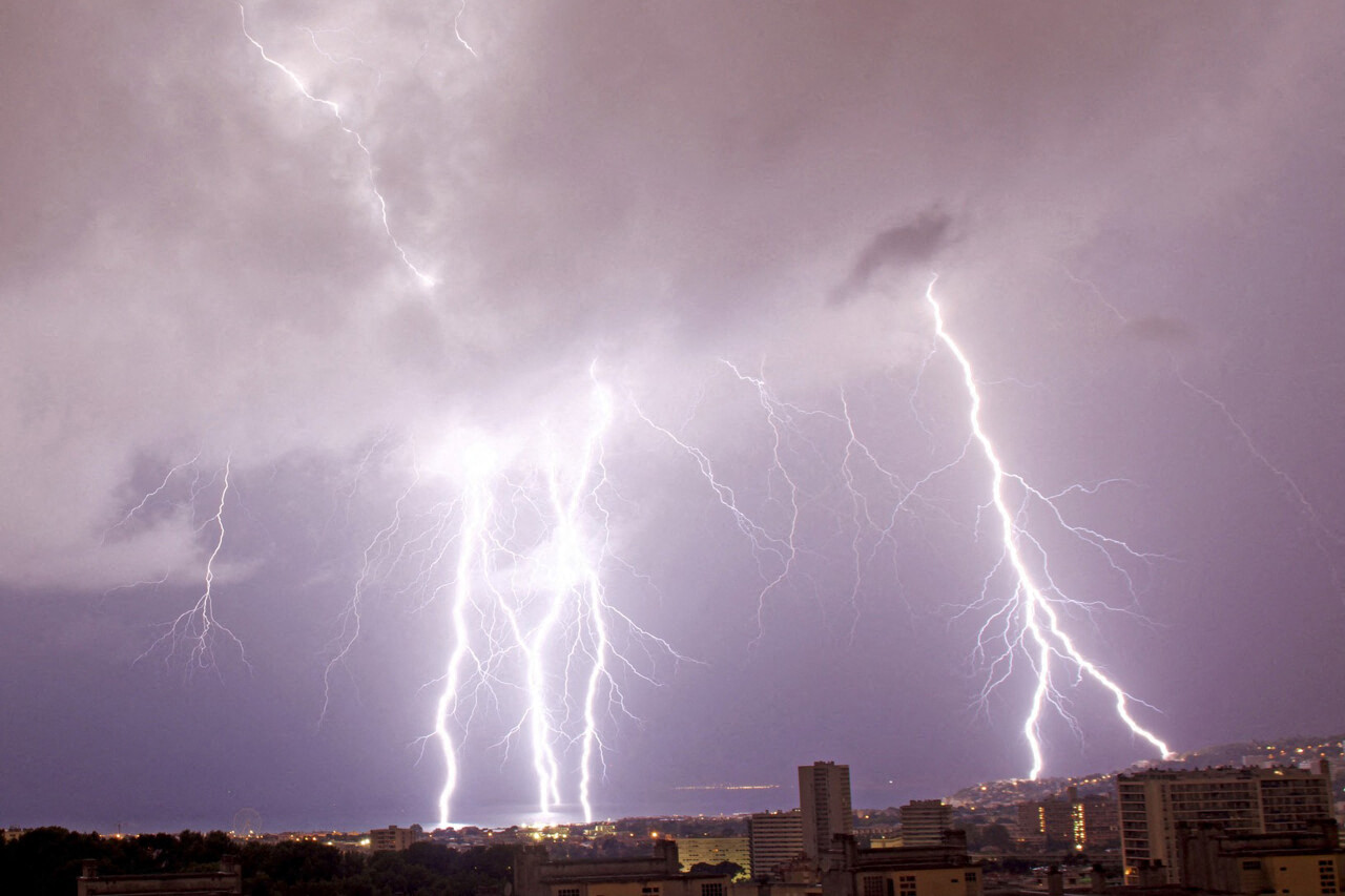 orages et fortes rafales de vent arrivent sur Marseille, les prévisions