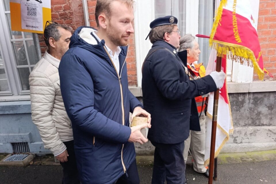 stolpersteine jean lebas roubaix