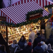 L’Allemagne tient de nombreux marchés de Noël, comme ici, à Nuremberg.