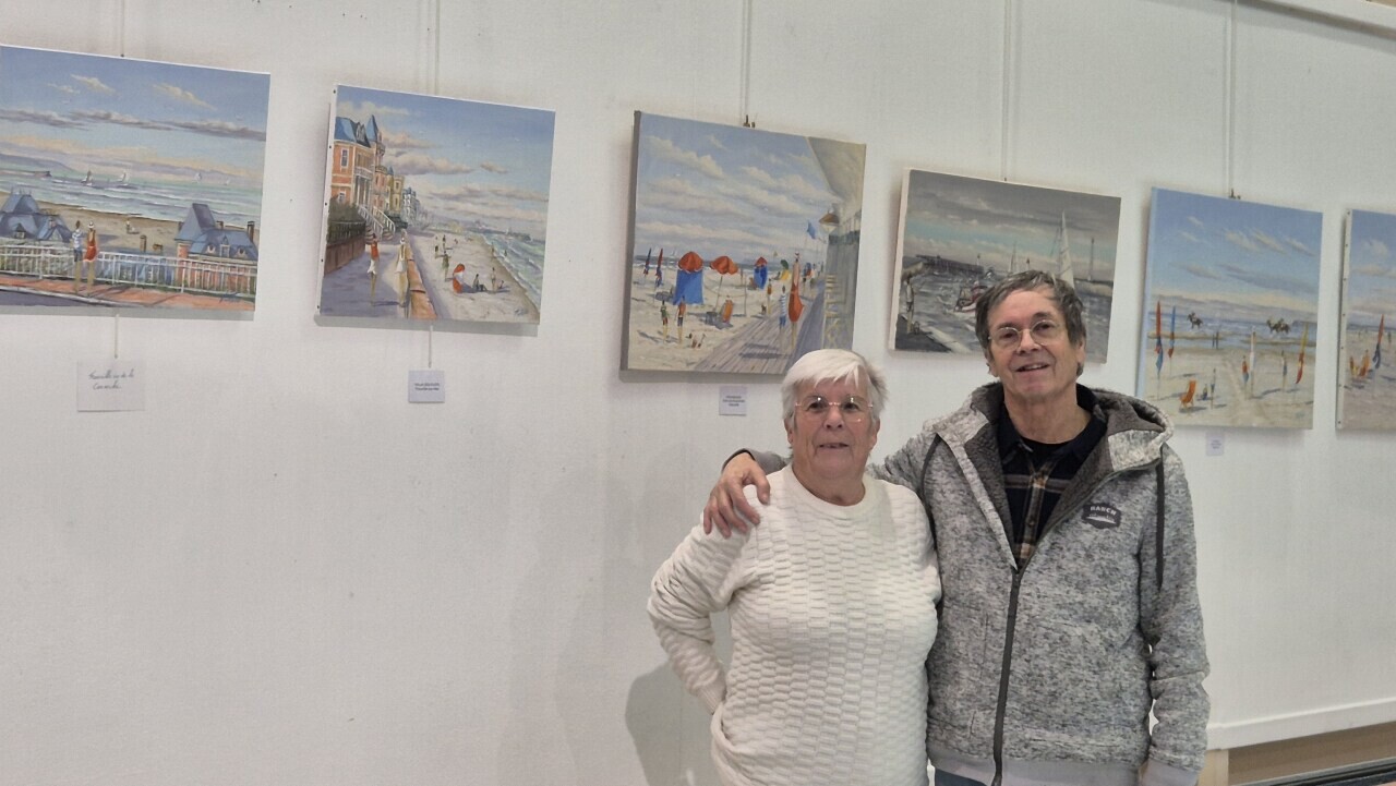 le peintre Guy Fontaine expose à Trouville