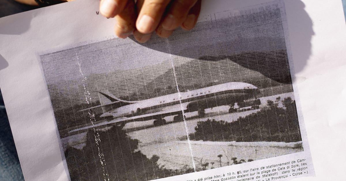 des fouilles pour lever le mystère du crash de la Caravelle Ajaccio-Nice en 1968 – Libération