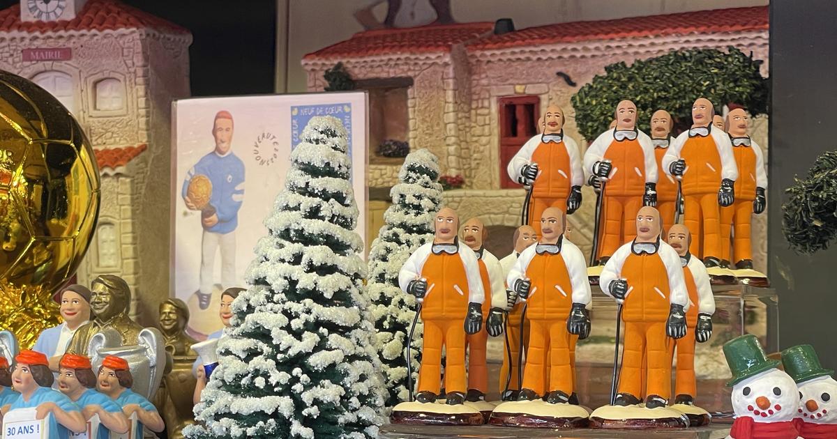 De Jean-Claude Dusse à Bernard Tapie, la foire aux santons bat son plein à Marseille