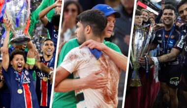 Le PSG et l’UBB sur le toit de l’Europe, le chef-d’œuvre Alcaraz-Sinner, Ogier et Dalin dans la légende... Nos coups de cœur d’une riche année de sport
