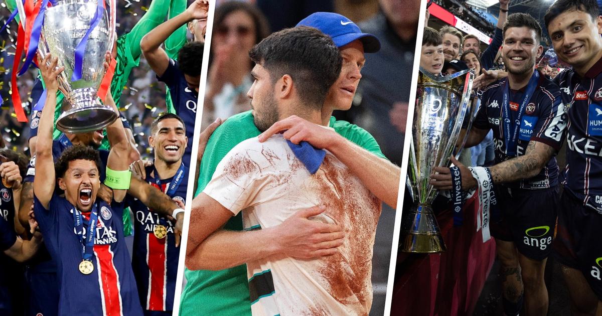 Le PSG et l’UBB sur le toit de l’Europe, le chef-d’œuvre Alcaraz-Sinner, Ogier et Dalin dans la légende... Nos coups de cœur d’une riche année de sport