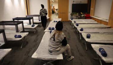 « Ici, c’est parfait. Il y a un coin pour se réchauffer » : la préfecture d’Île-de-France héberge des femmes à la rue