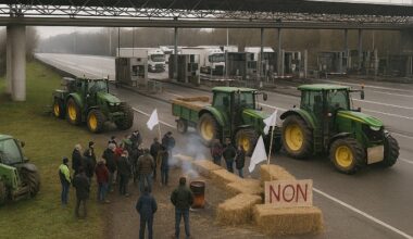 Mardi matin, où circuler malgré les manifestations des agriculteurs sur les autoroutes ?