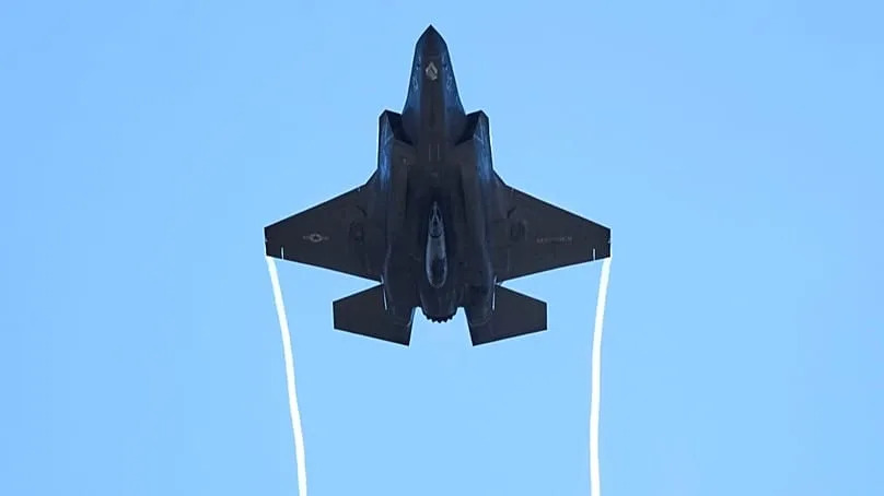 Un avion de combat F35 de l'armée de l'air australienne lors de l'exercice "Talisman Sabre 2025", 14 juillet 2025.