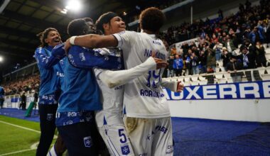 Auxerre quitte la zone rouge, le Paris FC et Le Havre se neutralisent