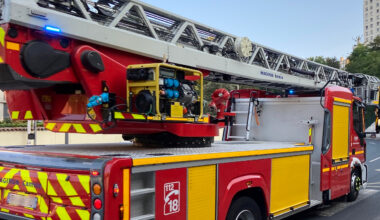 un appartement détruit par les flammes, les occupants indemnes