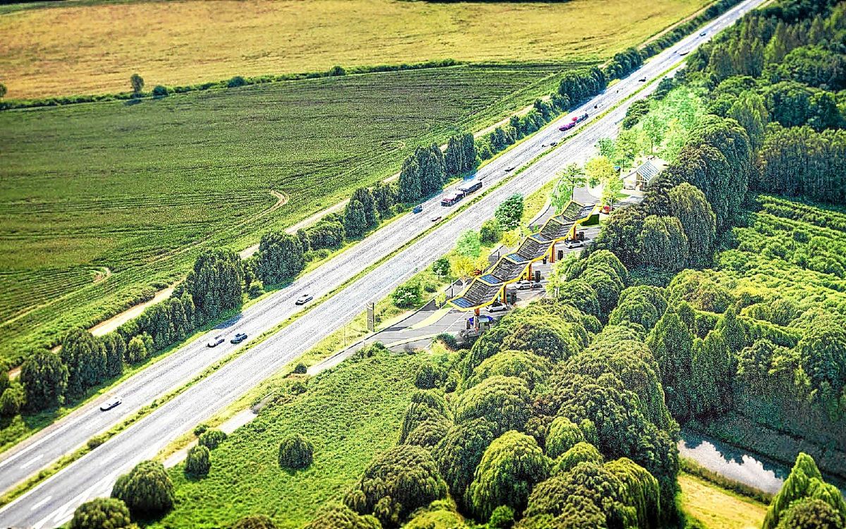 « Une première en France » : Fastned va ouvrir une aire de services 100 % électrique en Bretagne