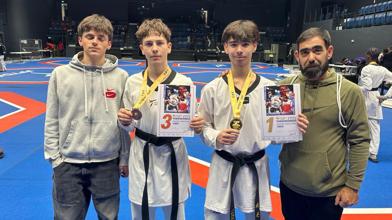 Deux podiums en Île-de-France pour le taekwondo de Bressuire