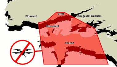 Île-Longue survolée par des drones : plutôt la marque d'une opération malveillante