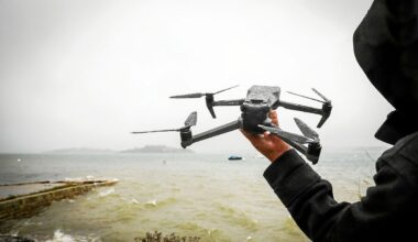 Survol de drones : quatre menaces planent sur l’Île-Longue