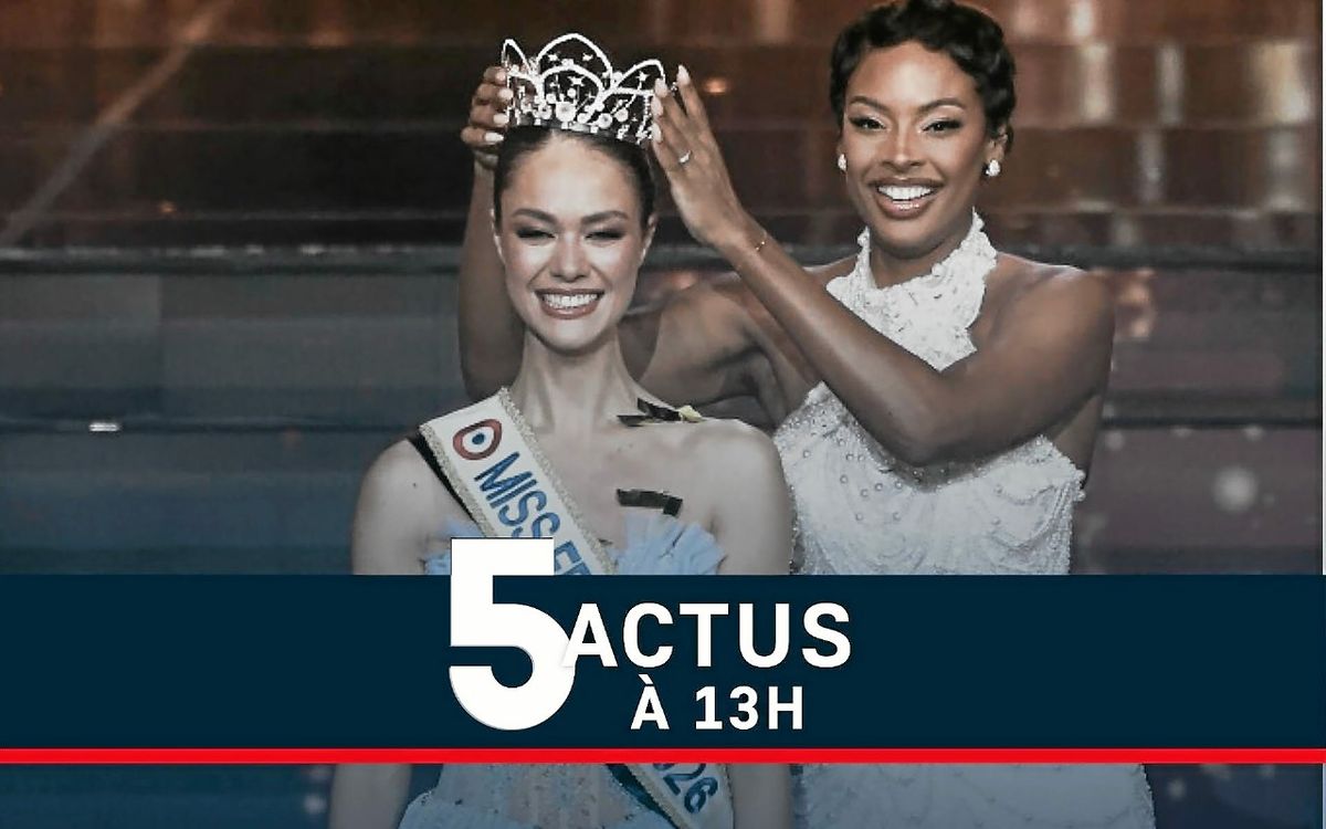 Une Miss France « très honorée », du mieux pour le Téléthon, un corps dans une voiture à Rennes : le point à la mi-journée