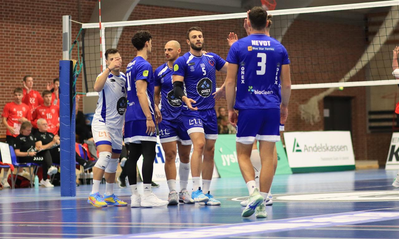 Axel Truhtchev évolue évolue aux côtés de Renan Michelucci sous le maillot de l’AO Foinikas Syros cette saison.