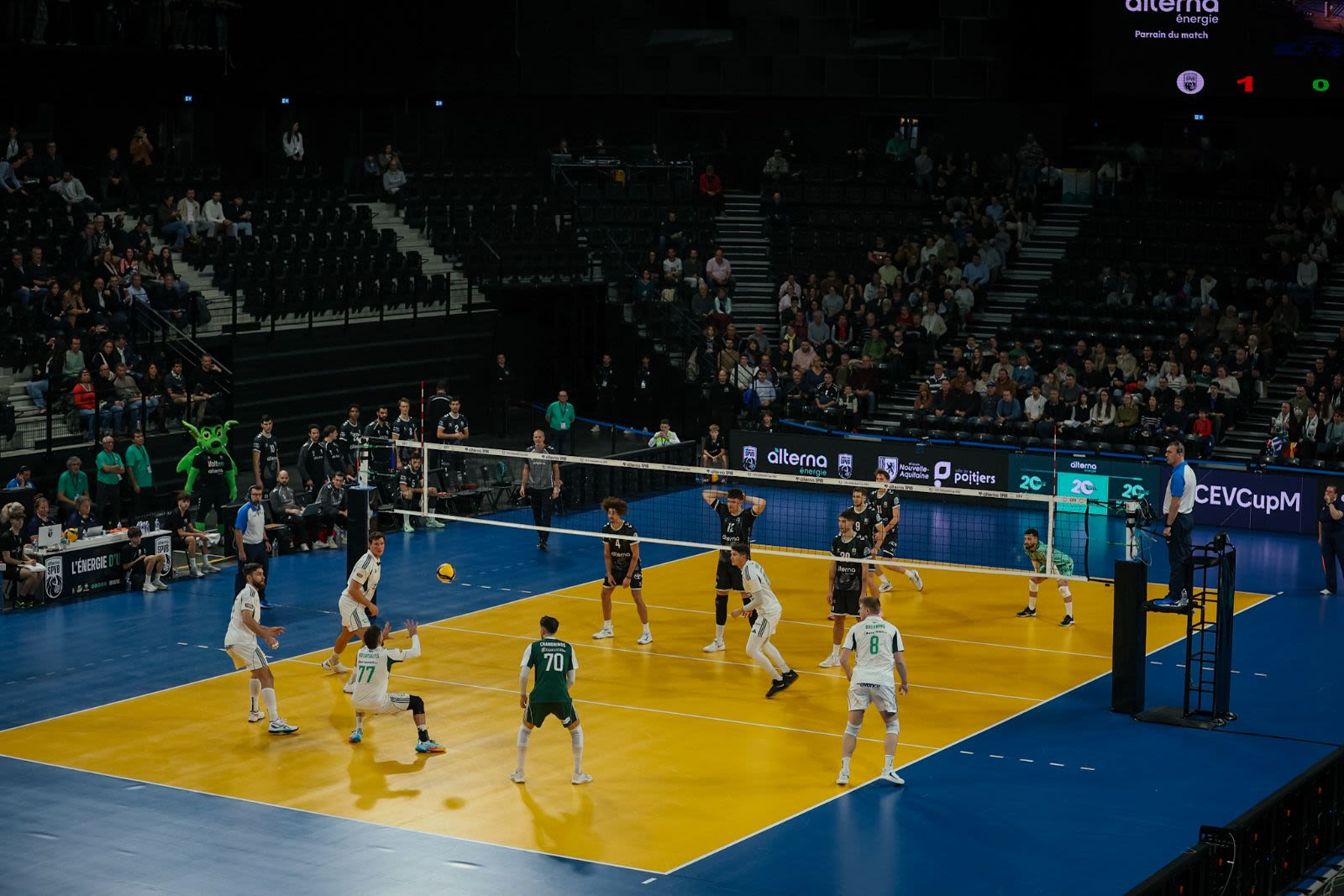2.500 spectateurs sont annoncés à l’Arena Futuroscope.