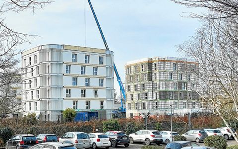 Mayers a notamment décroché le gros chantier de construction d'une résidence étudiante de 520 logements pour la Rennes School of Business.