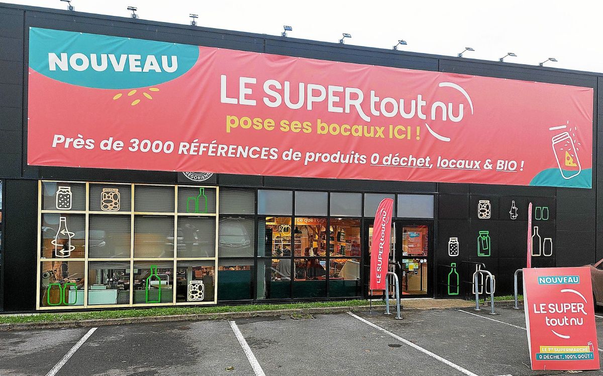 « Un geste pour la planète » : un supermarché zéro emballage s’installe à Rennes