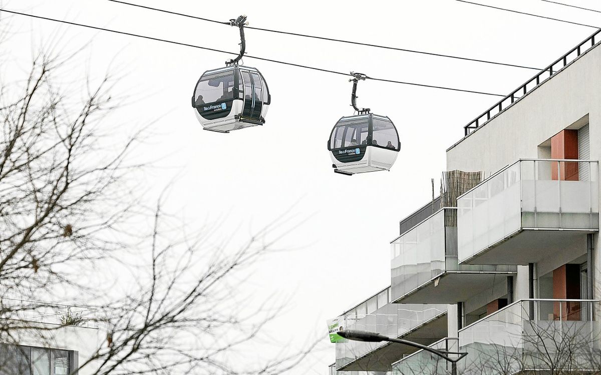 Neuf ans après celui de Brest, le premier téléphérique urbain d’Île-de-France a pris son envol