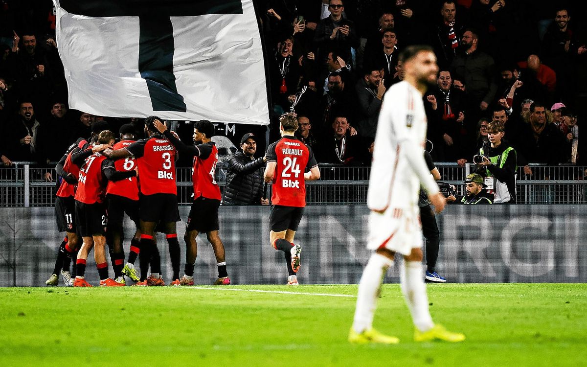 Rennes - Brest : la minute cauchemardesque qui coûte le derby au Stade Brestois