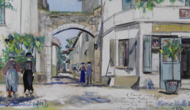 Une œuvre du peintre Utrillo mise aux enchères à Blois ce lundi 15 décembre 2026