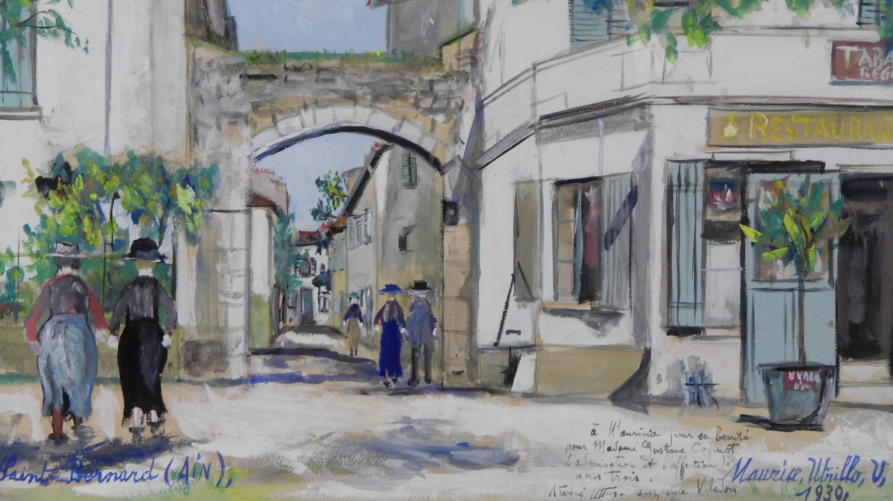 Une œuvre du peintre Utrillo mise aux enchères à Blois ce lundi 15 décembre 2026