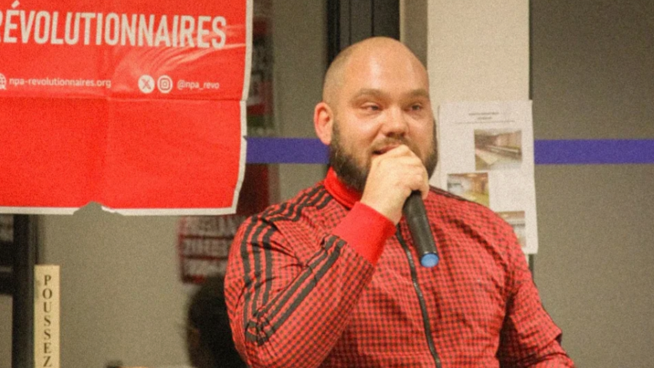 Baptiste Anglade, candidat NPA aux municipales à Grenoble, en grève cette semaine