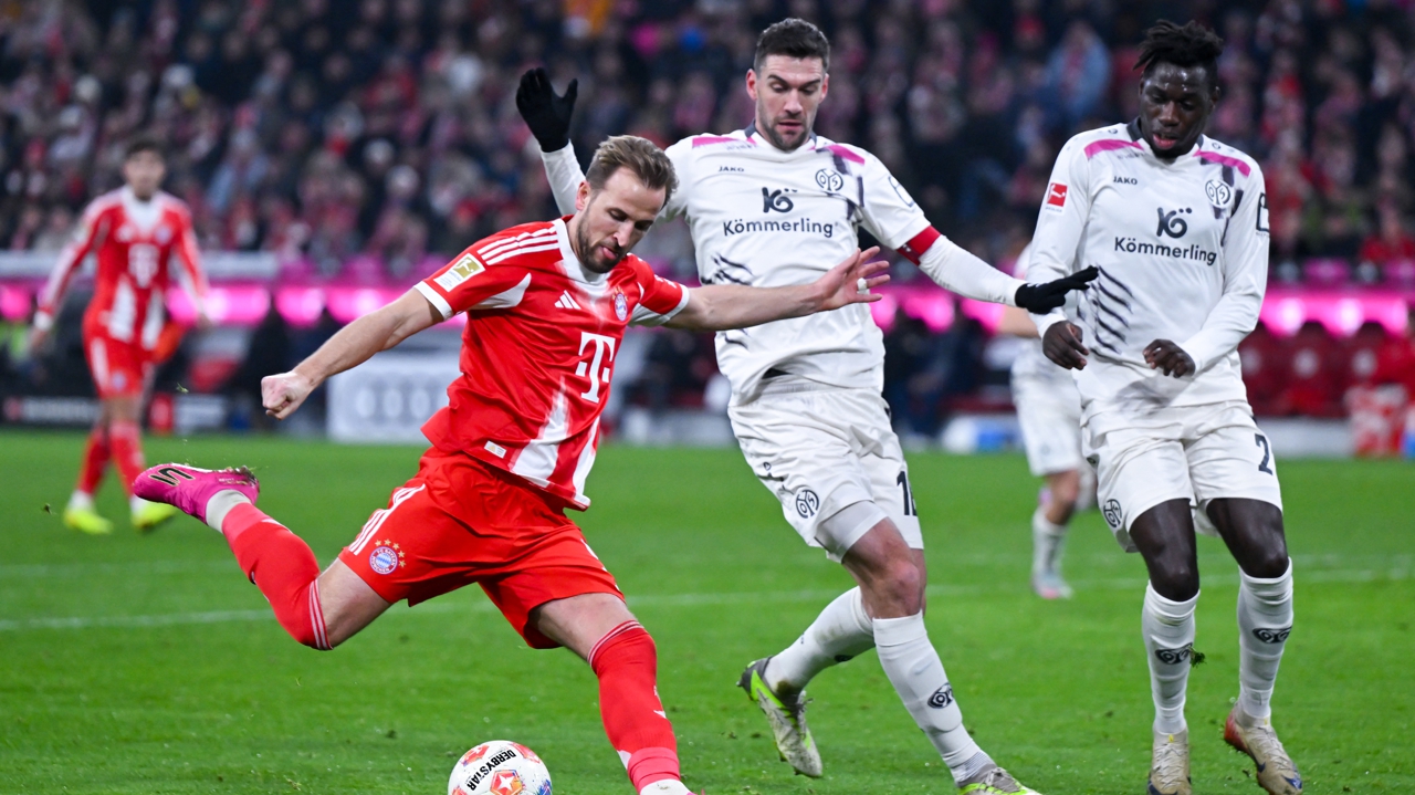 le Bayern accroché pour la première fois à domicile par la lanterne rouge Mayence