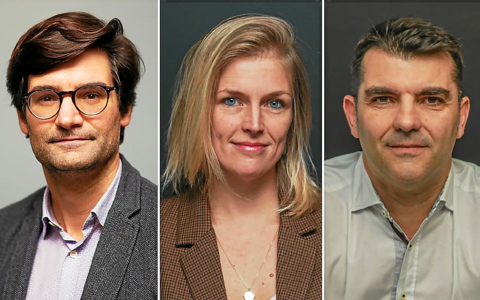 Thomas Rousseau, Carole Gandon, Charles Compagnon.