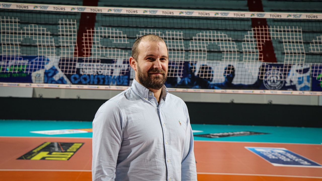 Pierre Hérault est le nouveau manageur général du Tours Volley-Ball