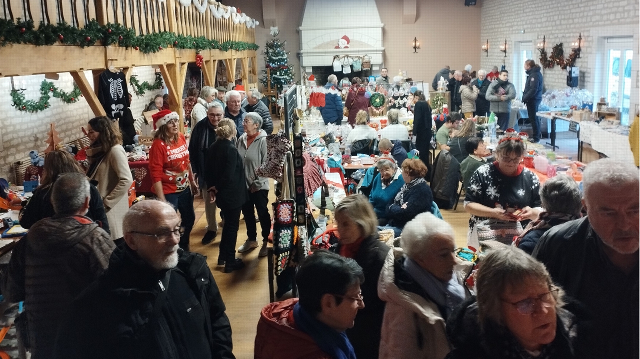 la réussite du marché artisanal à Martizay
