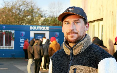 Zacharie a fait le déplacement depuis Quimper pour obtenir son ticket. Pour lui, l’USC gagnera « à l’arraché » face au FC Nantes.