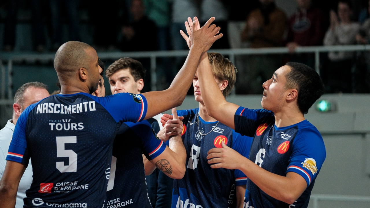 Samuel Njok-Yanga, un passeur numéro deux rassurant au Tours Volley-Ball