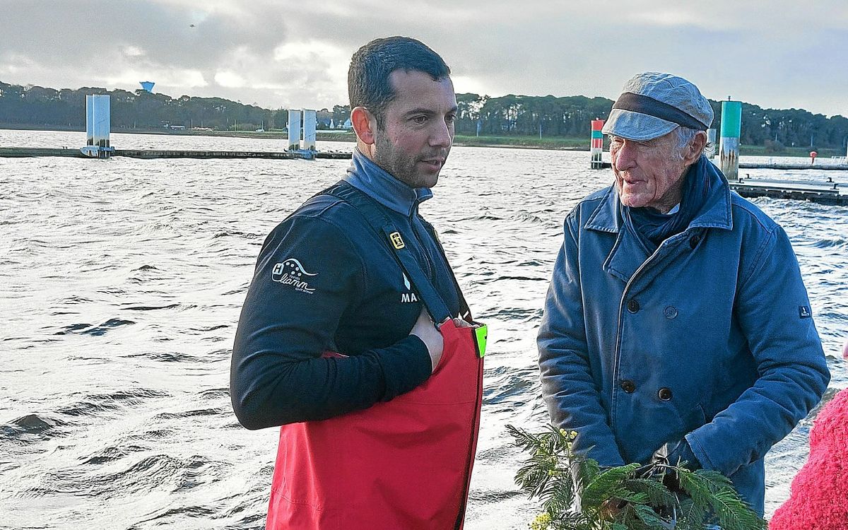 « Partir avant Noël, je ne pouvais pas rêver d’un plus beau cadeau », avoue Guirec Soudée qui s’élance mardi matin à l’assaut du record du tour du monde à l’envers [Vidéo]