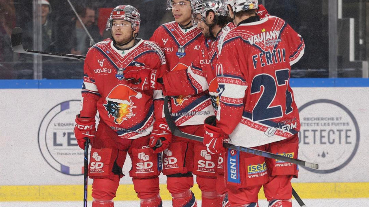 Grenoble pique la 2e place à Angers, trois semaines après la bagarre générale