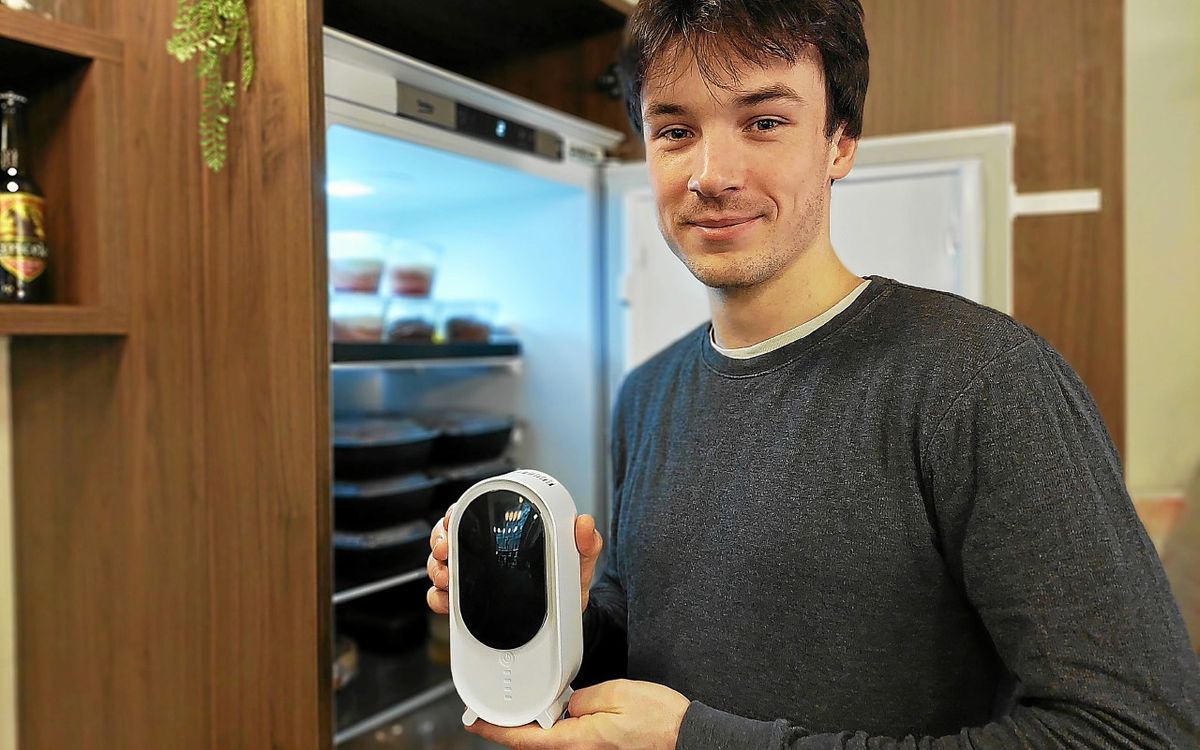 « Je ne m’y attendais pas » : à 25 ans, ce Breton cartonne avec un appareil qui prolonge la durée de vie des fruits et légumes