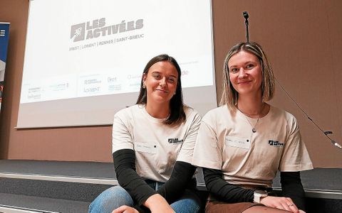 Clara Keravec et fanny Le Roux sont les deux coordinatrices du dispositif « Les Activé.e.s » à Brest.