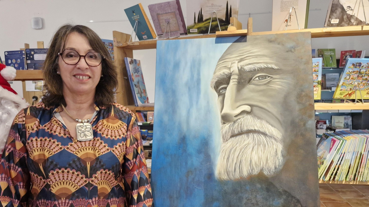 Lydia Papin expose à la Maison de pays