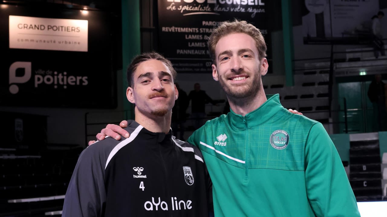 Kévin Kobrine et Mitchell Stahl, deux Américains avant la rencontre.