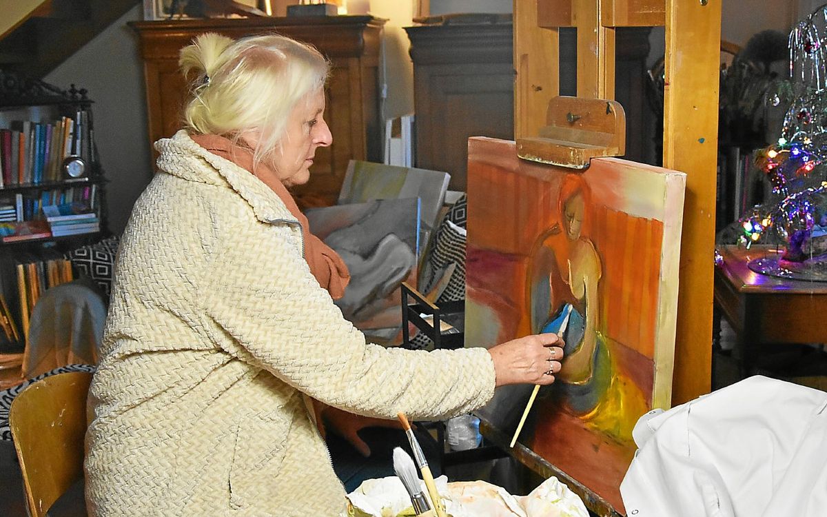 « Je suis tellement bien en Bretagne » : de Liège aux monts d’Arrée, Marie-Kristin Delmotte a fait voyager ses toiles