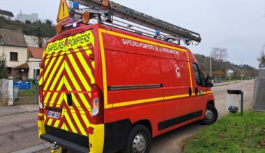 un incendie ravage une maison, une famille relogée