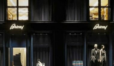 Brioni inaugure une boutique rue Saint-Honoré à Paris