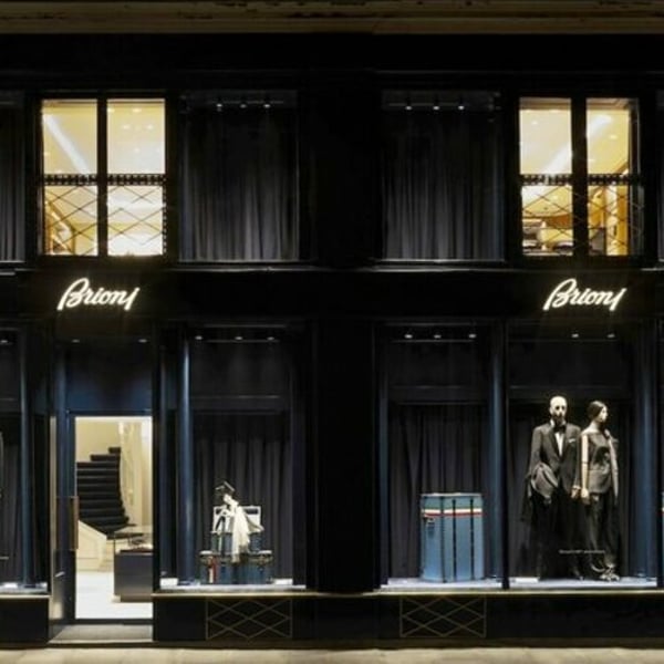 Brioni inaugure une boutique rue Saint-Honoré à Paris