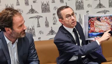 à Nantes, Bruno Retailleau en soutien au candidat de la droite